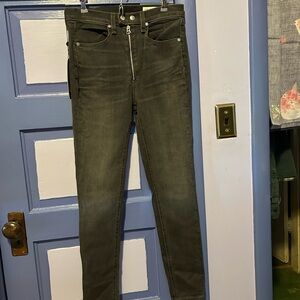 Rag & Bone moto black jeans - new with tags